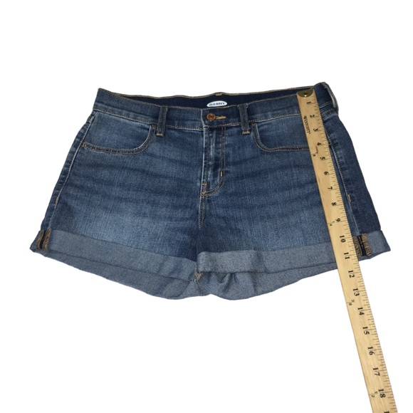 Old Navy Blue Denim Stretch Jean Shorts - Women’s Size 6 - Picture 5 of 12